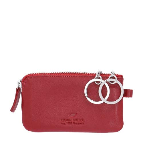 Braun Büffel Portachiavi Di Pelle Golf 2.0 M Slim - Rosso