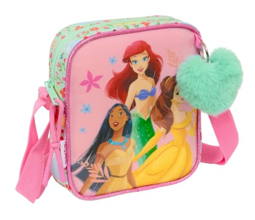 Principesse Disney Bloom - Borsa A Tracolla Piccola, Borsa Per Bambini, Ideale Per Bambini Dai 5 Ai 14 Anni, Comoda E Versatile, Qualità E Resistenza,