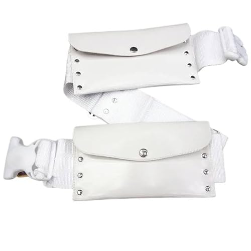 Ihram - Cintura Regolabile Per Hajj & Umrah, Con Tasche Sicure Per Money & Essentials, Leggera, Comoda Cintura Omrah Ahram, Bianco, Taglia Unica, Ihra