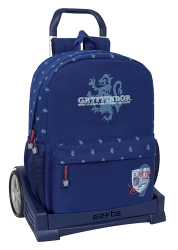 Safta Harry Potter Captain - Zaino, Schienale Ergonomico, Con Carrello Evolution, Ideale Per Bambini Di Diverse Età, Comodo E Versatile, Qualità E Res