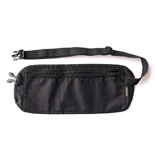 Marsupio Viaggio Antifurto Nero, Nero , 31X13 Cm, Moderno