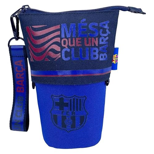 Cypbrands Marchi Cyp- Fc Barcelona- Astuccio, Custodia Per Il Trasporto, Materiale Scolastico, Colore Blaugrana, Barça, Mes Que Un Club, Prodotto Uffi
