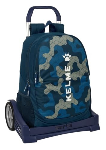 Safta Kelme Epic - Zaino Per Scuola, Schienale Ergonomico, Con Carrello Evolution, Ideale Per Bambini Di Diverse Età, Comodo E Versatile, Qualità E Re