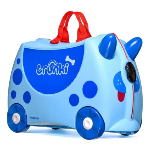 Trunki Valigia Con Ruote Per Bambini E Bagagli A Mano Per Bambini: Valigia Con Ruote Doug, 47 X 32 X 21 Cm, Bagagli Per Bambini, Ba Blu, 47 X 32 X 21