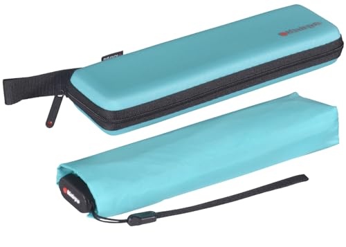 Knirps Ombrello Tascabile Us.050 Ultra Light Slim Manual In Custodia, Nero, 90 Cm