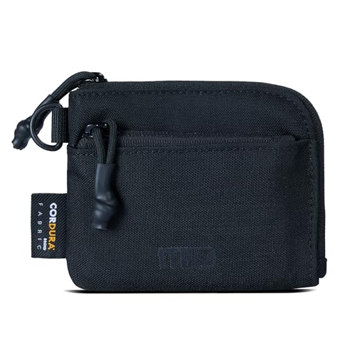 1Tg Tactical Portamonete, Portafoglio Minimalista In Cordura 500D, Portamonete Per Il Cambio, Porta Carte D'Identità, Pochette Per Soldi, Borsa Tattic