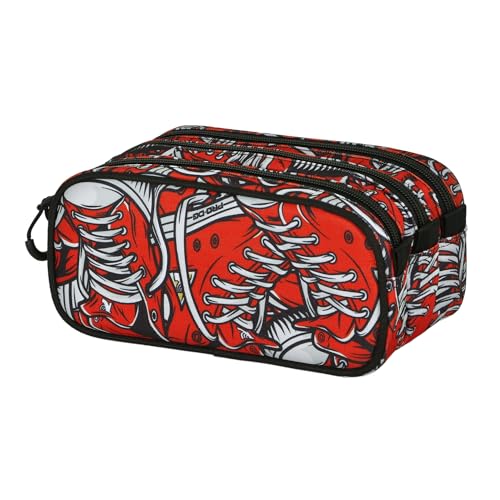 Prodg Sneak-Astuccio Trick Fan 2.2, Rosso, 23 X 11 Cm