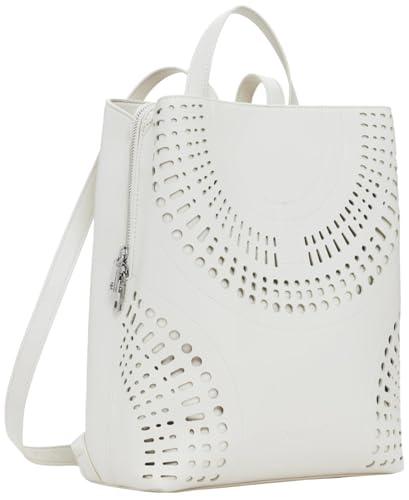 Desigual Bag_ Orbis Sumy Bag_ Orbis Sumy Donna, Bianco, 27.5, Casual