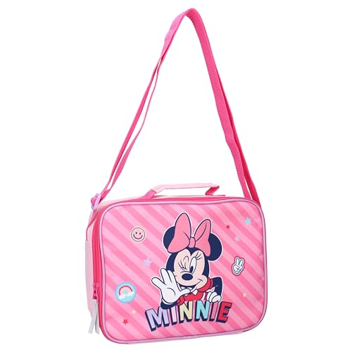 Vadobag Borsa Per Il Pranzo Minnie Mouse Sparkle It Up, Rosa, S, Casual