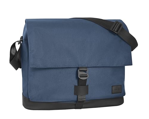 Comix U - Messenger, Borsa Tracolla Regolabile, 2 Tasche Interne Imbottite Porta Pc E Tablet 14'', Tasca Frontale Con Velcro, Tasca Antifurto, Chiusur