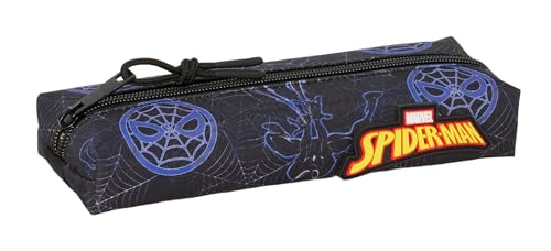 Safta Spiderman Attack - Astuccio Rettangolare Per Bambini, Astuccio Per Bambini, Ideale Per Bambini In Età Scolastica, Comodo E Versatile, Qualità E 