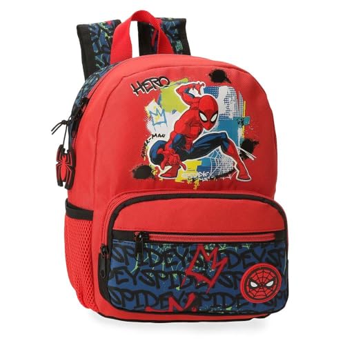Disney Joumma Bags, Marvel Spiderman Urban, Zaino Scuola, Zaino Per Bambini, Realizzato In Poliestere, Spalline Larghe E Regolabili, Maniglia Superior