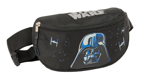 Star Wars Rebellion - Marsupio Per Bambini, Ideale Per Giovani E Bambini Di Diverse Età, Comodo E Versatile, Qualità E Resistenza, 23 X 9 X 14 Cm, Ner