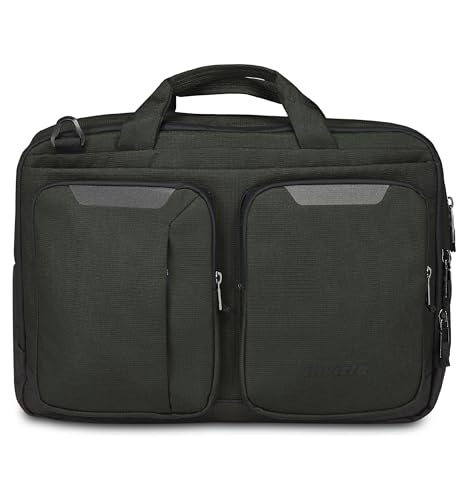 Invicta Borsa Da Lavoro Pliant, Verde, Borsa Multiscomparto Organizzata Internamente Con Tasche Rivestite In Tessuto Antigraffio, Scomparto Porta Pc,