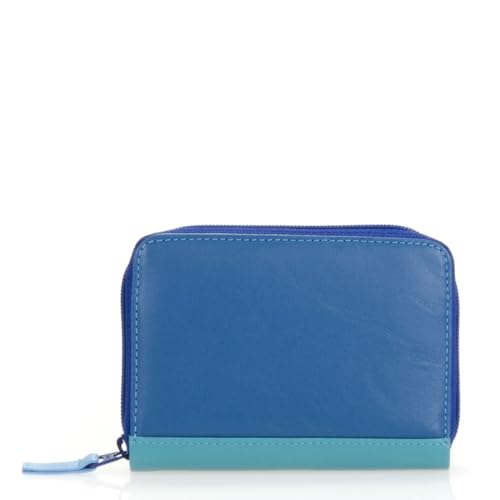 Mywalit Portacarte Unisex In Pelle Zipped Credit Card Holder - 328-92 - Seascape