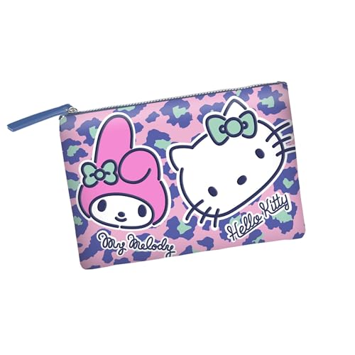 Karactermania Sanrio Hello Kitty Safari-Borsa Da Toilette Pochette Soleil, Rosa, 30 X 22 Cm
