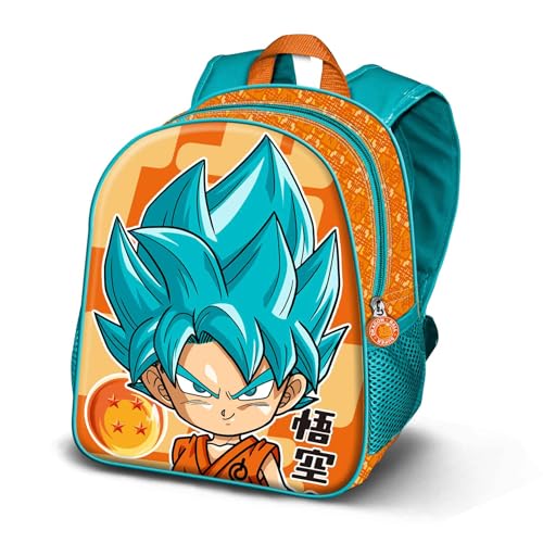 Dragon Ball Super-Zaino Basic, Multicolore, 31 X 39 Cm, Capacità 18,2 L