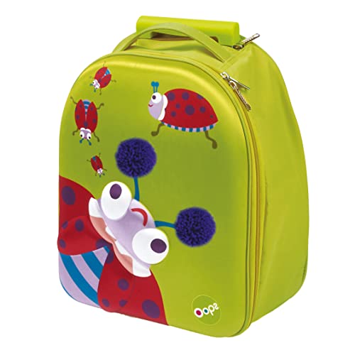Oops- Trolley Coccinella, Colore Green, Taglia Unica, 31007.33