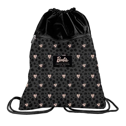 Paso Bb23Jj-2708, Zaino Per La Scuola Barbie Beuniq, Black
