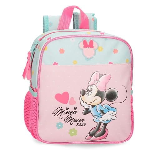 Disney Joumma Bags, Minnie Imagine, Schulrucksack, Kinderrucksack, Aus Polyester, Breite Verstellbare Schulterriemen, Oberer Griff Zum Aufhängen., Ros