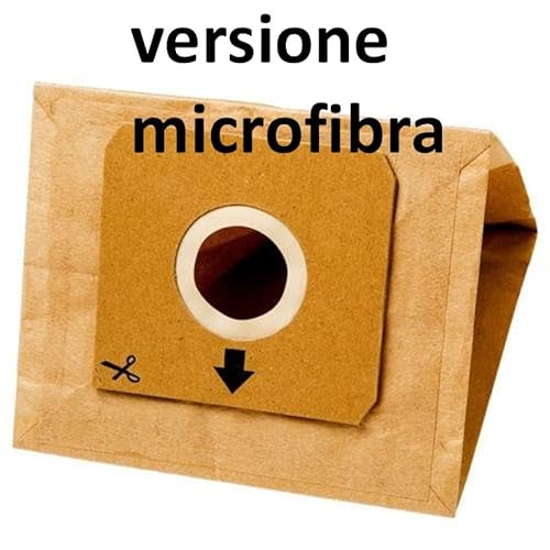 5Pz Sacchetti Microfibra De Longhi Cleos Orbit Xth180 170 Xtd3080E