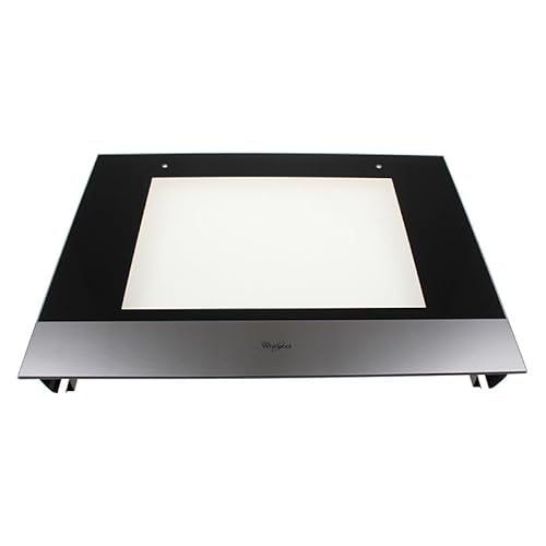 Vitre Exterieure Porte De Pour Four Avec Support Whirlpool 481010395547
