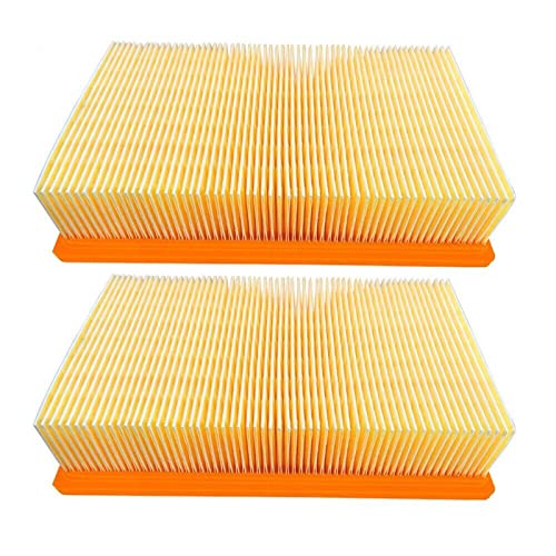 2 X Filtri Piatti Per Kärcher Nt 35/1 45/1 55/1 Tact + Te M + Ap + Bs 6.904-367.0, 6.904-208, 6.904-190, 6904367, 6904208, 6904190 6.904190419041904.