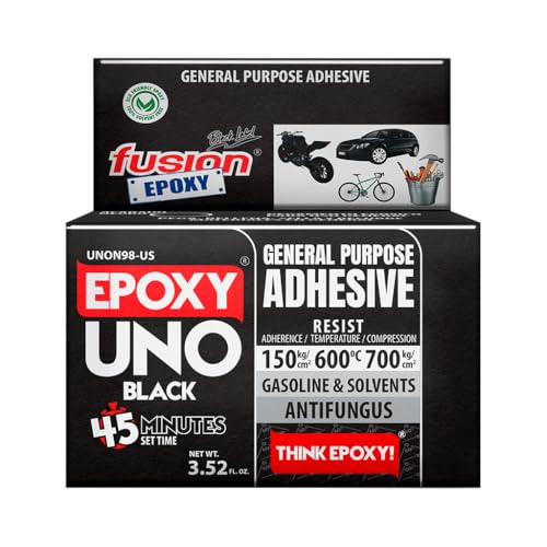 Adesivo Epossidico Nero Per Uso Industriale E Automobilistico 100G - Resistente Alle Alte Temperature E Agli Agenti Chimici