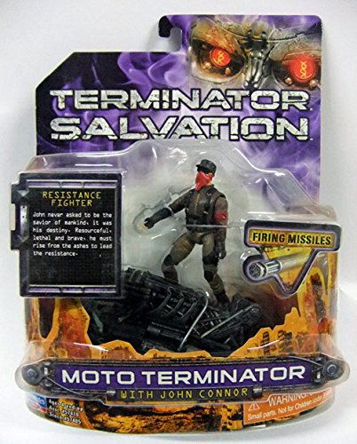 Terminator Salvation - Moto Terminator Con John Connor