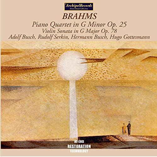 Piano Quartet G Minor / Violin Sonata G Major