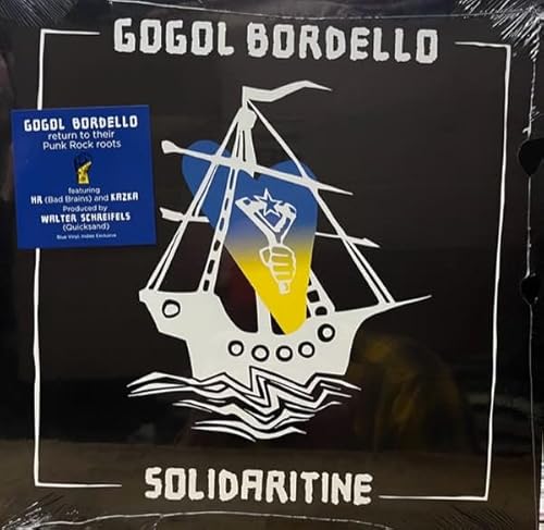 New Gogol Bordello Solidaritine-Lp-Limited Edition, Blue