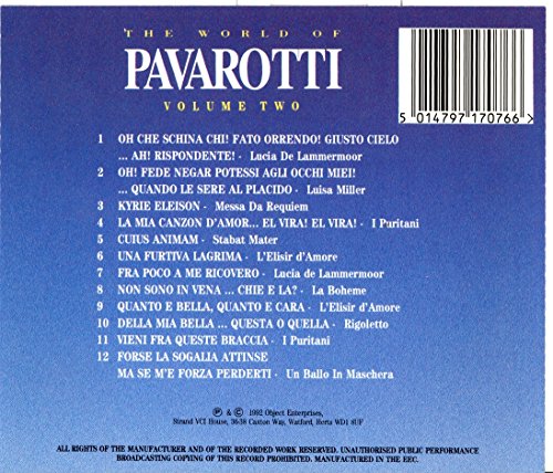 Luciano Pavarotti - Luciano Pavarotti - The World Of Pavorotti Vol.2