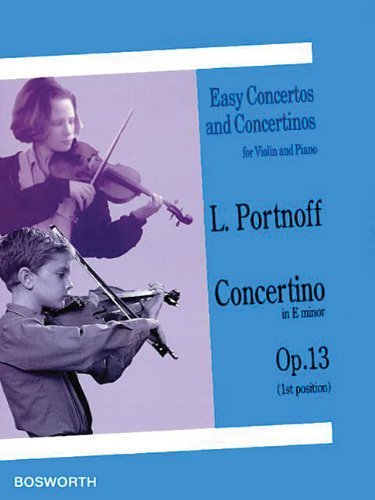 Concertino E-Moll Op. 13 - Buch