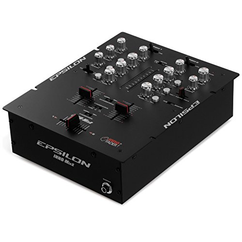 Epsilon Inno-Mix 2 - Mixer Per Dj Battle A 2 Canali, Nero