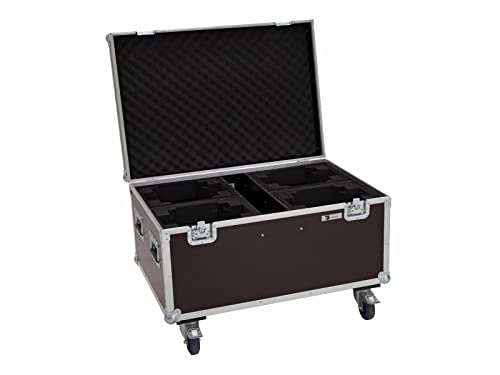 Roadinger Flightcase 4X Led Tmh-X4 - Custodia Per Faretti