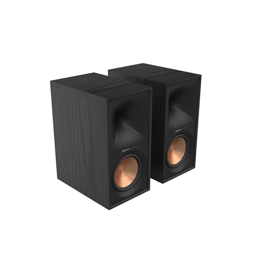 Klipsch R-60M, Altoparlante Compatto E Passivo, Nero, 1 Coppia