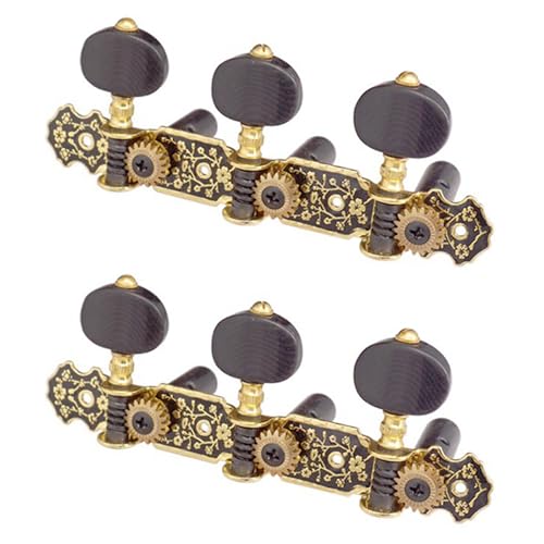 Spourita 2X Chitarra Meccaniche Chitarra Classica Corde Accordatura Pioli Chiave Accordatori Chiavi Parti Parti Accessori