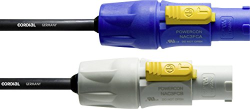 Peak Cfca 5 Fcb Cavo Powercon, 5 M Nero
