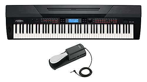 Classic Cantabile Sp-250 Bk Stagepiano Nero Set Con Pedale Incluso
