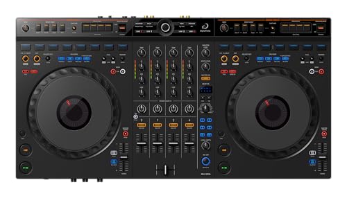 Alphatheta Ddj-Grv6 Controller Dj A 4 Canali Compatibile Con Rekordbox E Serato Dj Pro