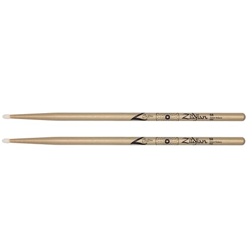 Zildjian Z Custom Z5Acgn-Zc - Bacchette Per Batteria Con Punta In Nylon 5A Gold Chroma