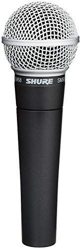 Shure Sm58-Lc Microfono Dinamico Per Voce Con Pattern Polare A Cardioide Per L'Uso Professionale In Applicazioni Vocali Dal Vivo, Nessun Cavo Incluso