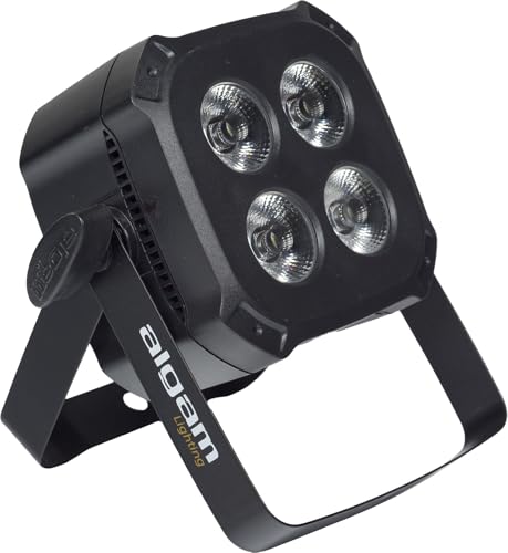 Algam Lighting Minipar 46 Quad - Mini Par Led 4 X 6W Rgbw, Telecomando, Ip20