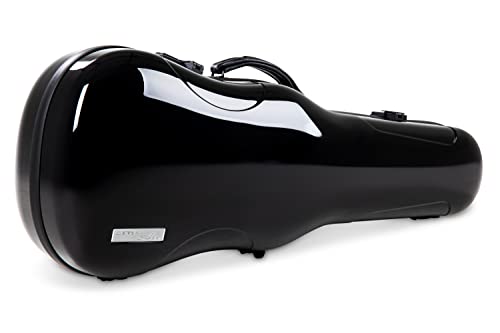 Gewa Custodia A Forma Di Viola Air 2.0 Nero Lucido, Made In Germany