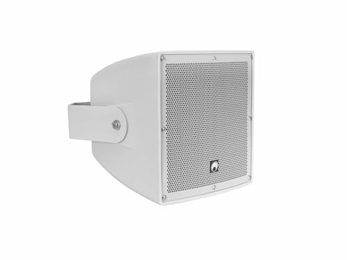 Omnitronic Odx-206T - Altoparlante Da Installazione 100 V, Resistente Alle Intemperie, 6,5", Con Supporto, 100 W Rms