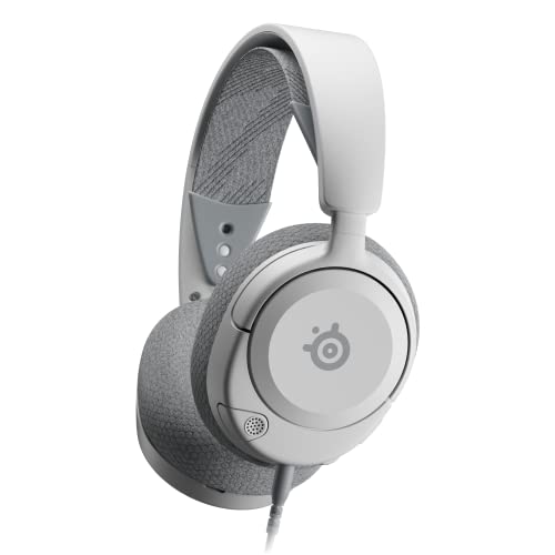 Steelseries Arctis Nova 1P Cuffie Da Gioco Multi-Sistema - Driver Hi-Fi - Audio Spaziale A 360° - Design Confortevole - Durevole - Leggero - Microfono