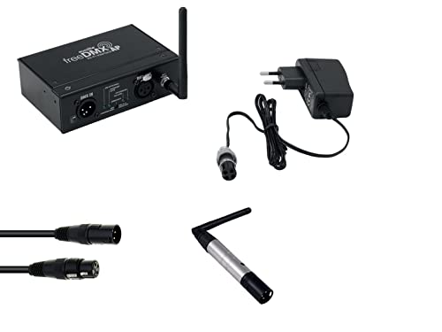 Eurolite Set Freedmx Ap Wi-Fi Interface + Quickdmx Funksender + Cavo Dmx