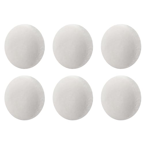 Kufughty 6Pc Pad Drum Beater Pad Felt Pad Per Bass Drum Pedal Beater Accessori Per Strumenti Un Percussione