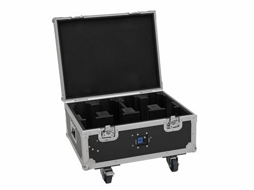 Roadinger Flightcase 4X Akku Mbt-3 With Wheels And Charging Function