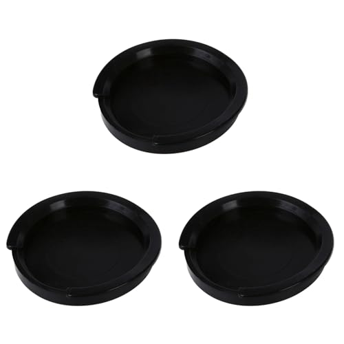 Kufughty 3X Copertina Foro Suono Blocco Terminali Tappo Brusco Arresto Per 38 Pollice/ 39 Pollice Eq Chitarra Acustica Nero
